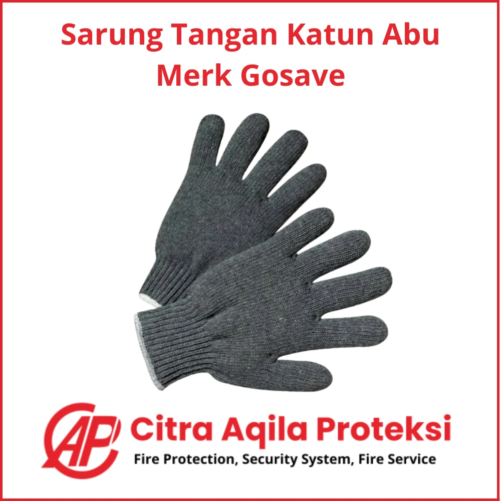 Sarung Tangan Katun Abu Merk Gosave