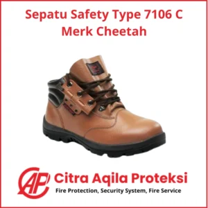 Sepatu Safety Type 7106 C Merk Cheetah