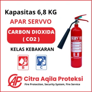 Apar Carbon Dioxide (CO2) Kapasitas 6,8 KG