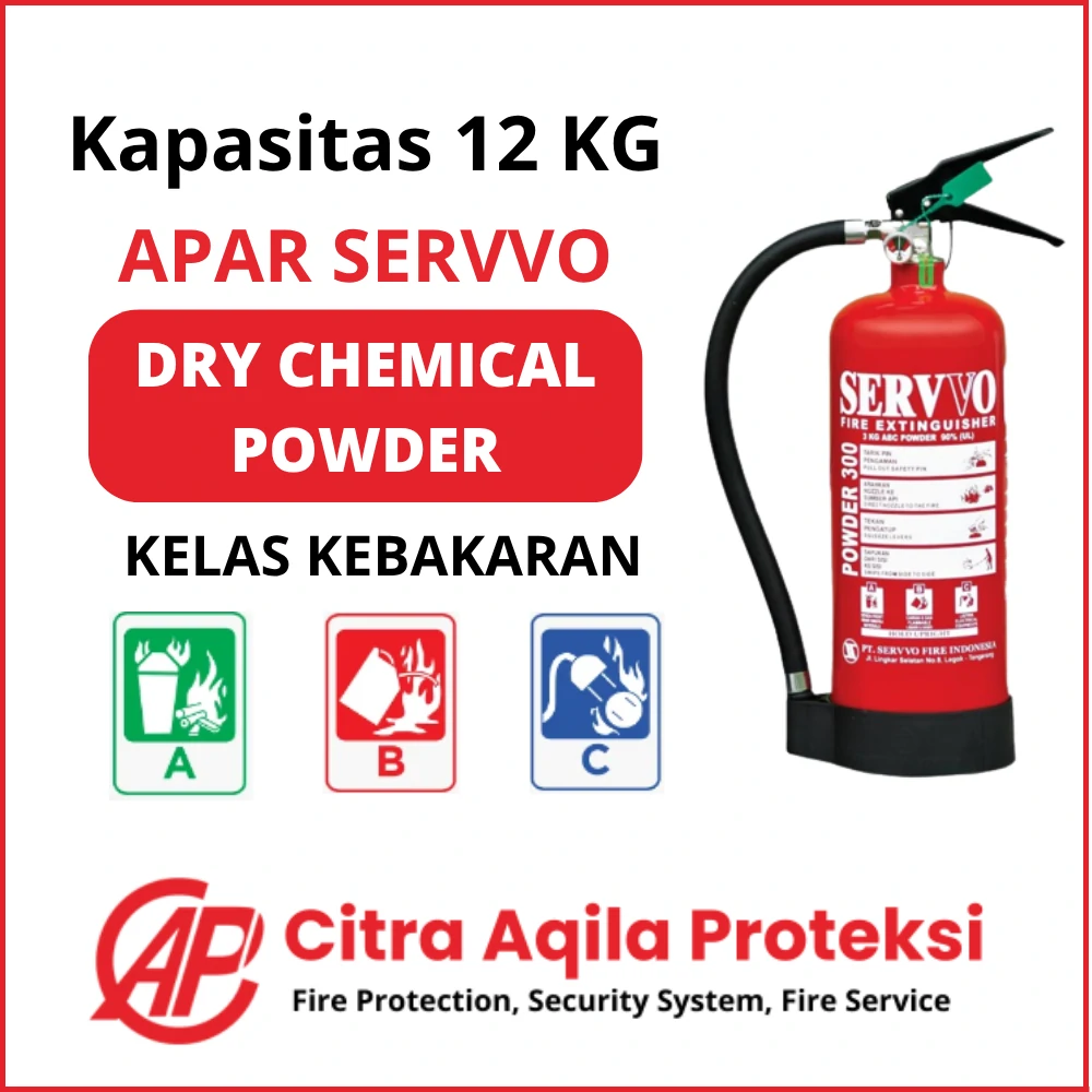 Apar Dry Chemical Powder Kapasitas 12 KG