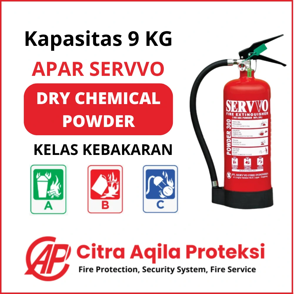 Apar Dry Chemical Powder Kapasitas 9 KG